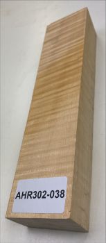 Satz B+Z+H Riegelahorn Violine, 1-tlg. Boden Einzelstück #038